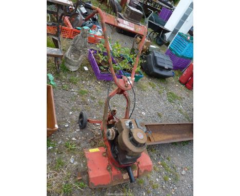 M-I Gardener Rotavator with four stroke 3.5 hp "Briggs and Stratton" engine.