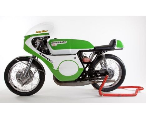 A 1966 Kawasaki A1R 250 Frame number not legible Engine number AJE60831 Motorcycle location: Douglas, Isle of ManFrom the ven