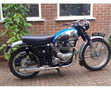 A 1958 AJS Model 30 Registration number VUF 598 Frame number A64726 Engine number 0743 Purchased by the owner in 2009 Restore