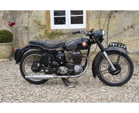 A 1957 BSA C12 Registration number PWV 229 Frame number EC1216769 Engine number BC11641149 V5, black Having been dry stored f