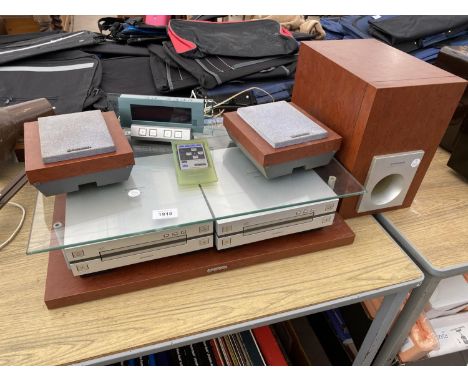 A PIONEER STEREO SYSTEM TO INCLUDE A STEREO CASSETTE DECK CT-L7, A STEREO CD RECIEVER XC-L7, TWO S-L7-A-LR SPEAKERS, AN S-L7-