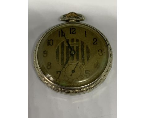 AN INTERNATIONAL WATCH CLUB STRATFORD SUPREME SIX JEWELS POCKET WATCH 