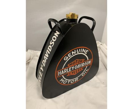 A HARLEY DAVIDSON PETROL CAN 