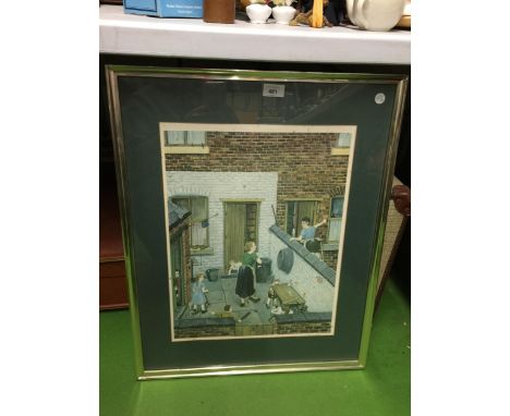 A SIGNED LIMITED EDITION TOM DODSON PRINT 