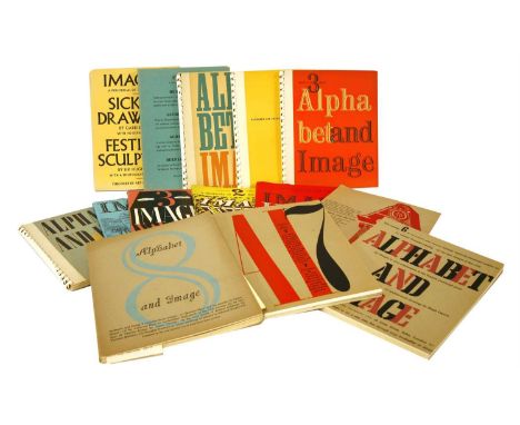 'Alphabet and Image' magazine, 8 issues, complete set, 80pp each, J Shand, Shenval Press, Spring 1946 to December 1948, 1st E