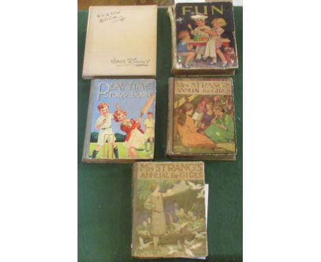 A Walt Disney sketchbook for Snow White, original cloth cover with twelve colour tipped-in plates, published William Collins,