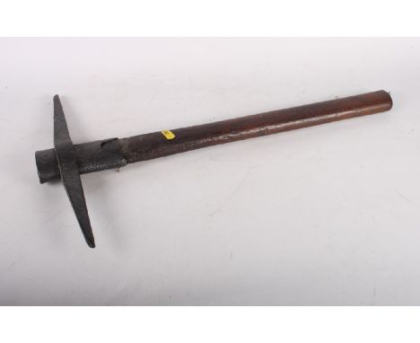 A miner's pick axe
