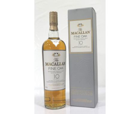 MACALLAN 10YO FINE OAKThe first Macallan to be not wholly matured in Sherry Oak casks.  Macallan 10 Year Old Single Malt Scot