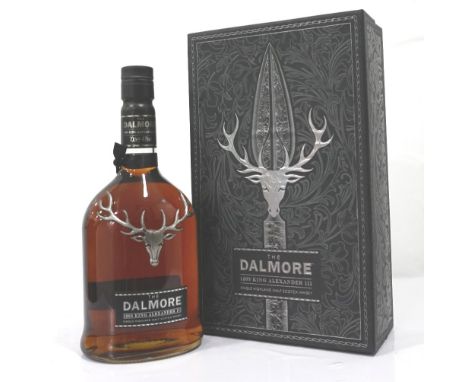 DALMORE KING ALEXANDER IIIThe famous bottling celebrating the ancestor of Clan MaacKenzie who saved King Alexander III from b