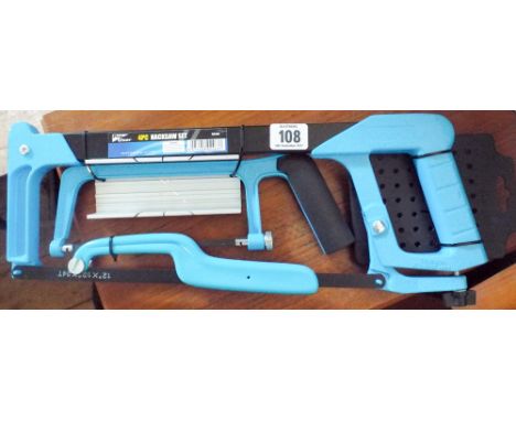 New four piece hacksaw set 