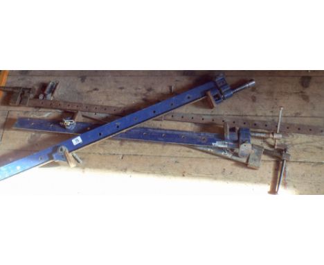 Four 3' sash clamps 