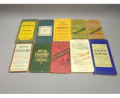 Cruchley's County Maps of England, Surrey & Kent, Railway's of England & Scotland, Railway and Telegraphic County Map of Some