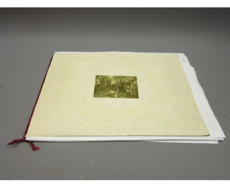 'Album De Photographies Dans L'Intimite de Personages Illustres 1860-1905' including Cora Pearl, Count Walewski, Gambetta, Tu