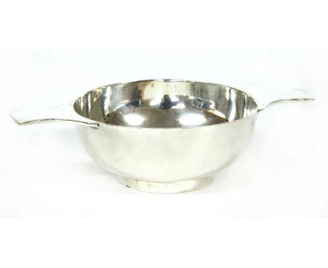 A silver Quaich, of plain form, by Martin Hall &amp; Co Ltd, Sheffield 1918