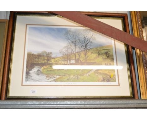 A pencil signed limited edition print "Close To Home"