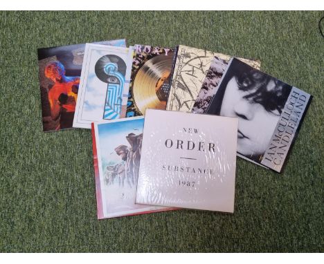 Collection of New Wave Vinyl Records to include NEw Order Substance 1987, Elvis Costello, The Weather Prophets etc 