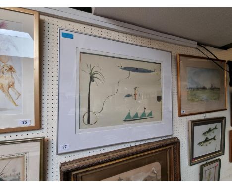 Jane Poulton limited edition signed print 161 of 400 dated 1990 