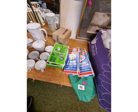 Collection of assorted Vintage Subbuteo inc. England &amp; Norther Ireland teams 
