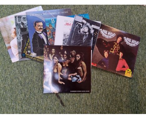 Collection of Vinyl Records to include Jimi Hendrix Electric Ladyland, Doors etc (10) 
