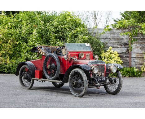 1909 Daimler Model TB22 Drophead Registration no. H 6779 Chassis no. To be advised Engine no. To be advised•The oldest known 