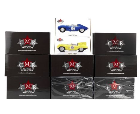 Ten boxed 1:18 scale models by Classic Model Replicars (CMR)including CMR103 Ferrari 250GT LW Tour de France 1957, car number