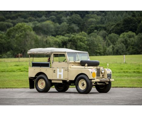 1956 Land Rover Series I 4x4 Military Vehicle Registration no. HVS 447 Chassis no. 111605459•Originally in service with 1st B