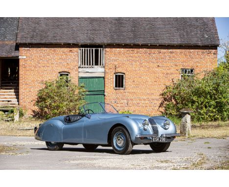 1952  Jaguar XK120 Roadster Registration no. ESK 298 Chassis no. 660994 Engine no. F-2952•Original right-hand drive model•Exp