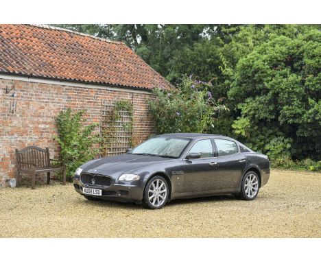 2008 Maserati Quattroporte Saloon Coachwork by Pininfarina Registration no. KU08 LSD Chassis no. ZAMFD39C00038136 Engine no. 