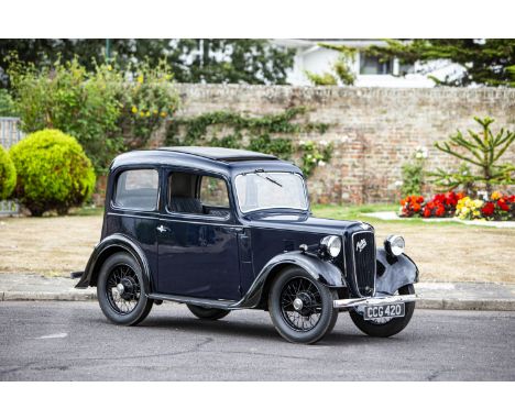 1937 Austin Seven Ruby Saloon Registration no. CCG 420 Chassis no. 272440 Engine no. M273605•Long-term previous ownership of 