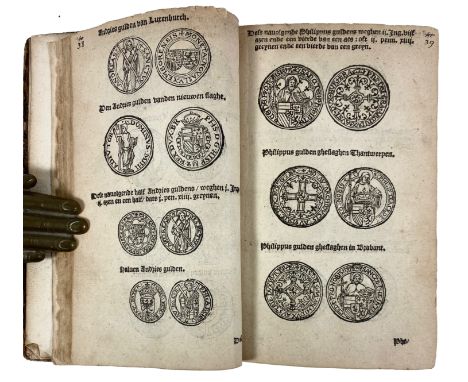 NUMISMATICS -- THRESOOR, HET, oft schat van alle de specien / figuren en sorten van Gouden ende Silveren munten allen Muntmee