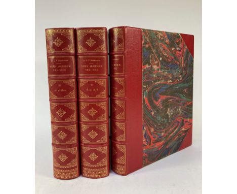 SCHEURLEER, D.F. Onze mannen ter zee in dicht en beeld, 1572-1800. 's-Grav., 1912-14. 3 vols. xxiv, 209; xvi, 270; xvi, 267 p