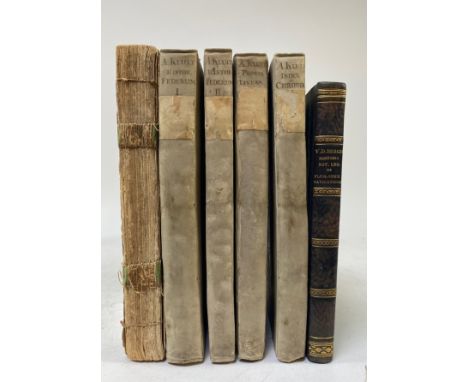 KLUIT, A. Historiae federum Belgii federati primae lineae. Leyden, S. &amp; J. Luchtmans, 1789-1791. 3 vols. (incl. chronolog