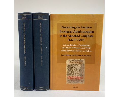 ABÛ MA'SAR. On historical astrology. The book of religions and dynasties (On the great conjunctions). Ed. &amp; transl. by K.