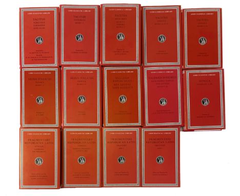 LOEB CLASSICAL LIBRARY -- TACITUS. (Ed.) by M. Hutton, W. Peterson, C.H. Moore &amp; J. Jackson. (Repr. eds., after 2000). 5 