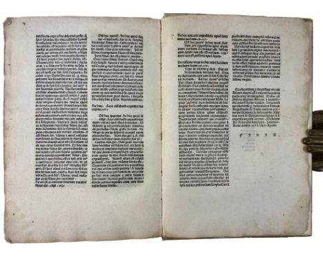 ALBERTUS MAGNUS. De laudibus beatae virginis Mariae. [Colophon:] Milan, Uldericus Scinzenler, for Aloysius de Serazonibus, 17