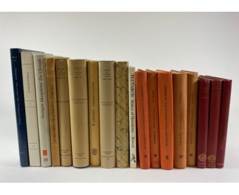 ZAFIROPOULOS, Chr.A. Ethics in Aesop's Fables: The Augustana Collection. 2001. Obrds. (Mnemosyne). -- L. v.d. STOCKT, ed. Plu