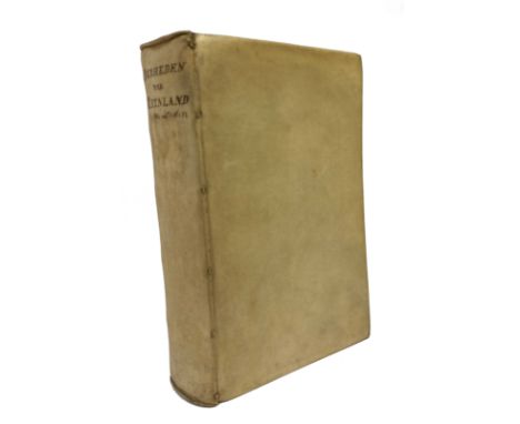 LEIDEN -- (HEUSSEN, H.F. v.). Oudheden en gestichten van Rhynland, En wel voornamentlijk van de stad Leiden. Uyt het Lat. ver
