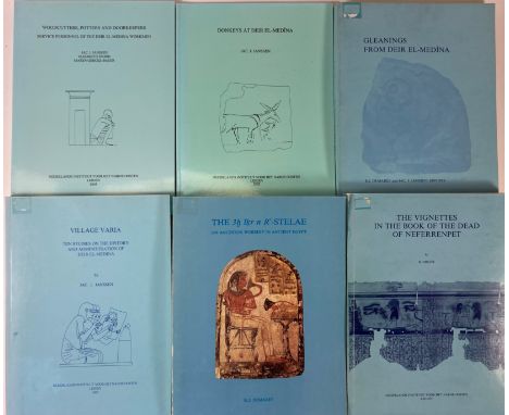 MILDE, H. The Vignettes in the Book of the Dead of Neferrenpet. (1991). -- R.J. DEMAREE. The 3h íkr n Rc-stelae. On Ancestor 