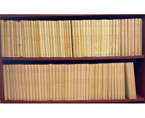 REFERENCE WORKS -- HOLLSTEIN, F.W.H. German Engravings, Etchings and Woodcuts, ca. 1400-1700. Vols. I-LXX. Amst., (etc.), M. 