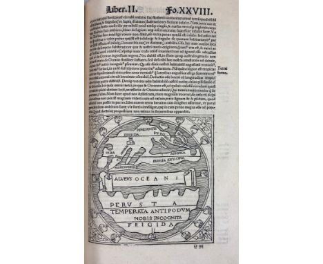 MACROBIUS. In somnium Scipionis M. Tulii Ciceronis libri duo et Saturnaliorum Lib. VII. Par., J. Badius, 5 Nov. 1524. (6), 11