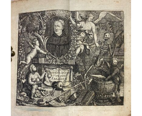 ABRAHAM à St. CLARA (= U. Megerle). Den algemeynden dooden spiegel oft de kapelle der dooden, waer in alle menschen sich al l