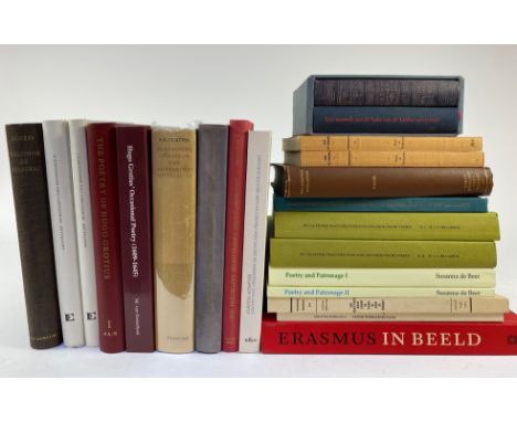 KRISTELLER, P.O. Humanismus und Renaissance. 1974-76. 2 vols. Obrds. -- C.L. HEESAKKERS. Een netwerk aan de basis van de Leid
