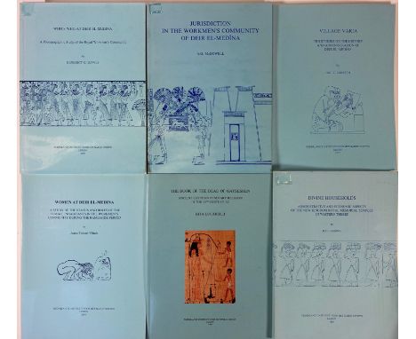 DAVIES, B.G. Who's who at Deir El-Medina. A prosopographic study of the royal workmen's community. 1999. -- A.G. McDOWELL. Ju