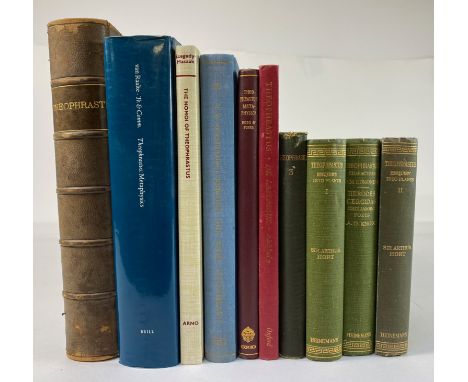 THEOPHRASTUS. Metaphysics. W. introd., transl. &amp; comm. by M. v. Raalte. 1993. Ocl. w. dust-j. (Mnemosyne. Suppl., 125). -