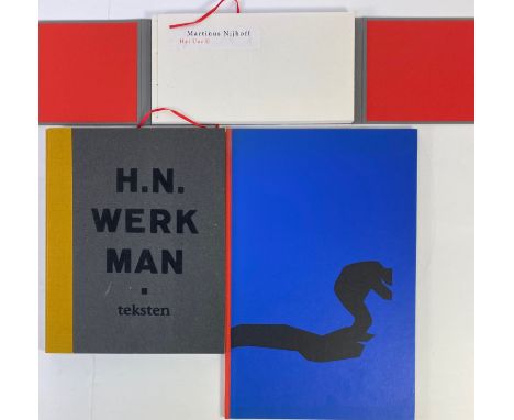 STICHTING DE ROOS, UTRECHT -- NIJHOFF, M. Het uur U. 1989. W. 23 fine silk-screen prints by Jeroen Henneman &amp; 1 separate 