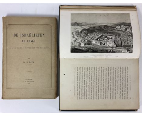 DOZY, R. Het Islamisme. Haarlem, 1863. xi, 356 pp. W. 13 plain full-p. lithogr. plates. Lge-8°. Cont. black h. mor. (Upper hi