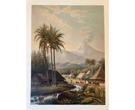 SALM, A. Java. Naar schilderijen en teekeningen (…) op steen gebracht d. J.C. Greive. Amst., F. Buffa &amp; Zn., (1865-72). W
