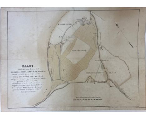LOW COUNTRIES -- GELDERLAND -- "KAART der buitenlanden van het kerspel Driel (…) voor zoo verre die gelegen zijn in de Meijer