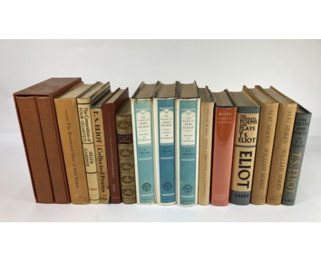 RUSKIN, J. The diaries. Selected and ed. by J. Evans and J.H. Whitehouse, 1835-1889. 1956-59. 3 vols. Lge-8°. -- W. BLAKE. So