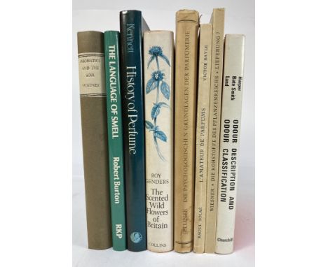 PERFUME -- MCKENZIE, D. Aromatics and the soul, a study of smells. 1923. Brds. -- R. BURTON. The language of smell. (1976). O